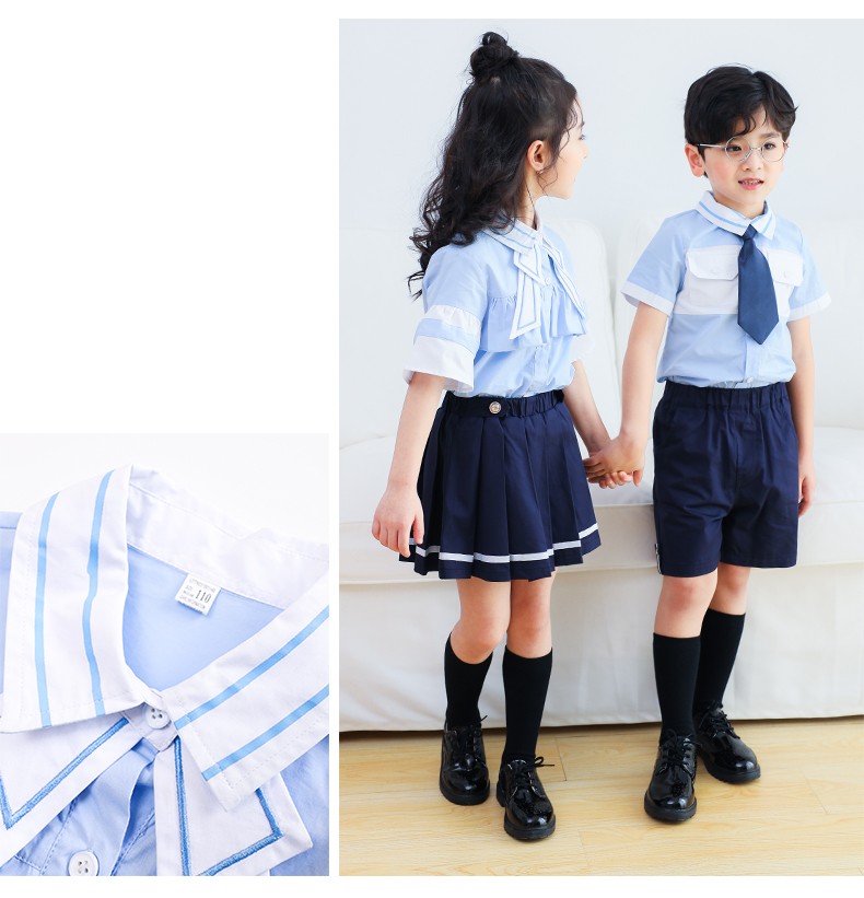 夏季幼儿园服新款2048模特展示