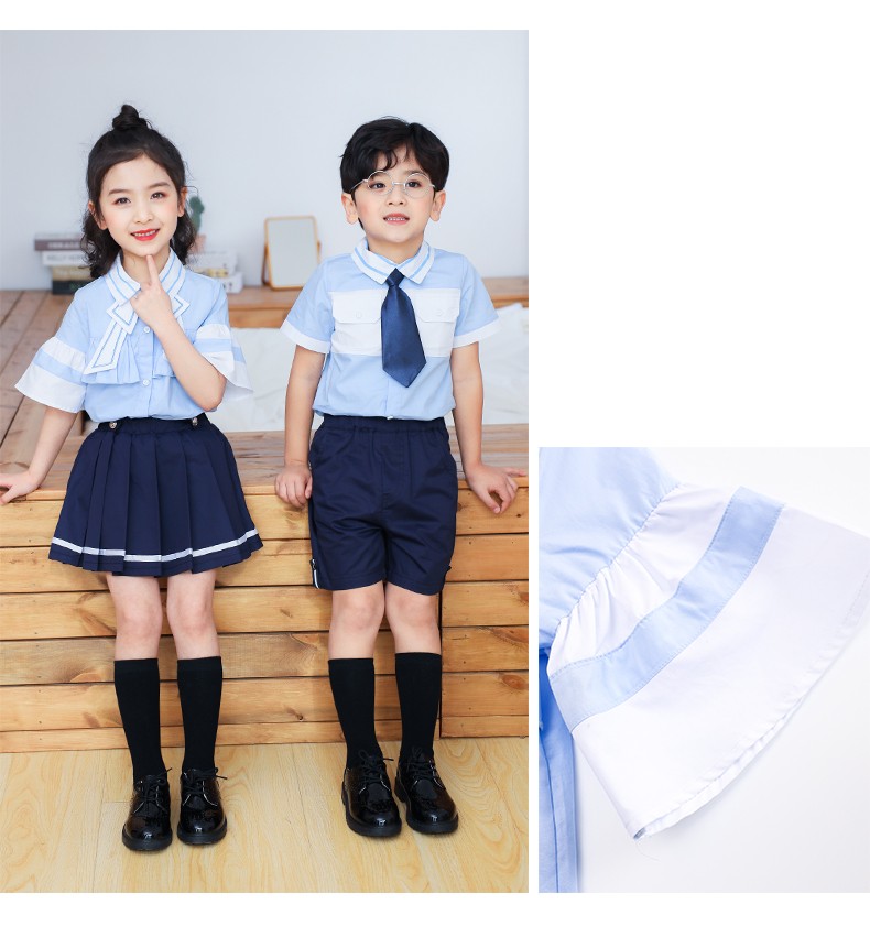 夏季幼儿园服新款2048模特展示