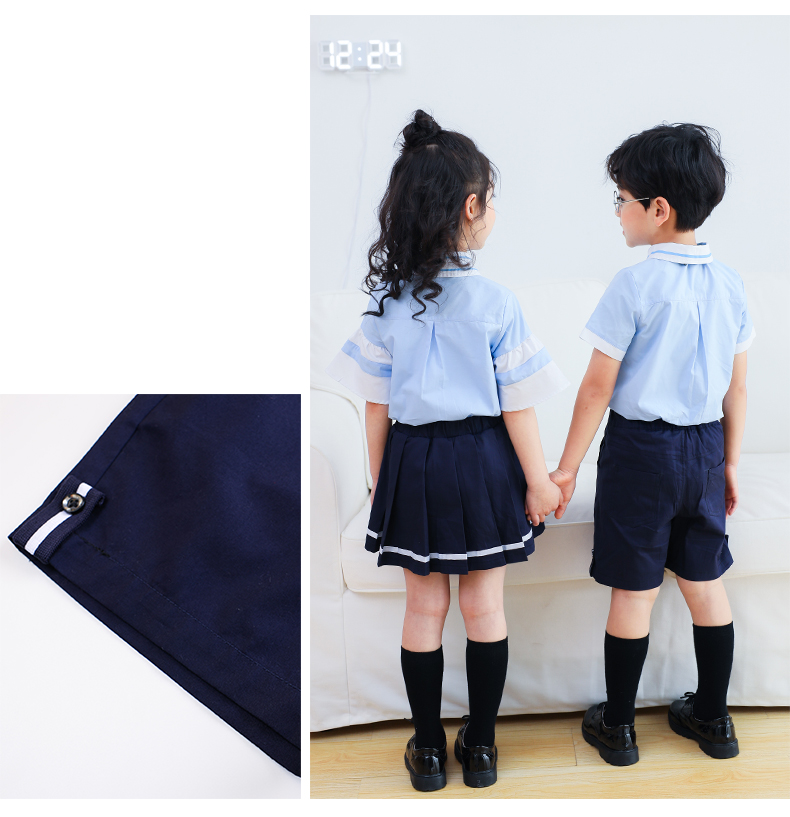 夏季幼儿园服新款2048模特展示