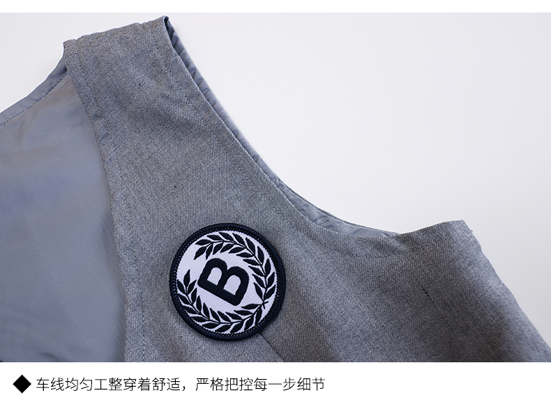 夏季校服-短袖衬衫校服2046细节展示