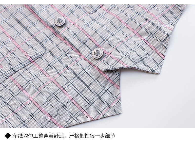 夏季新款短袖校服2043细节展示